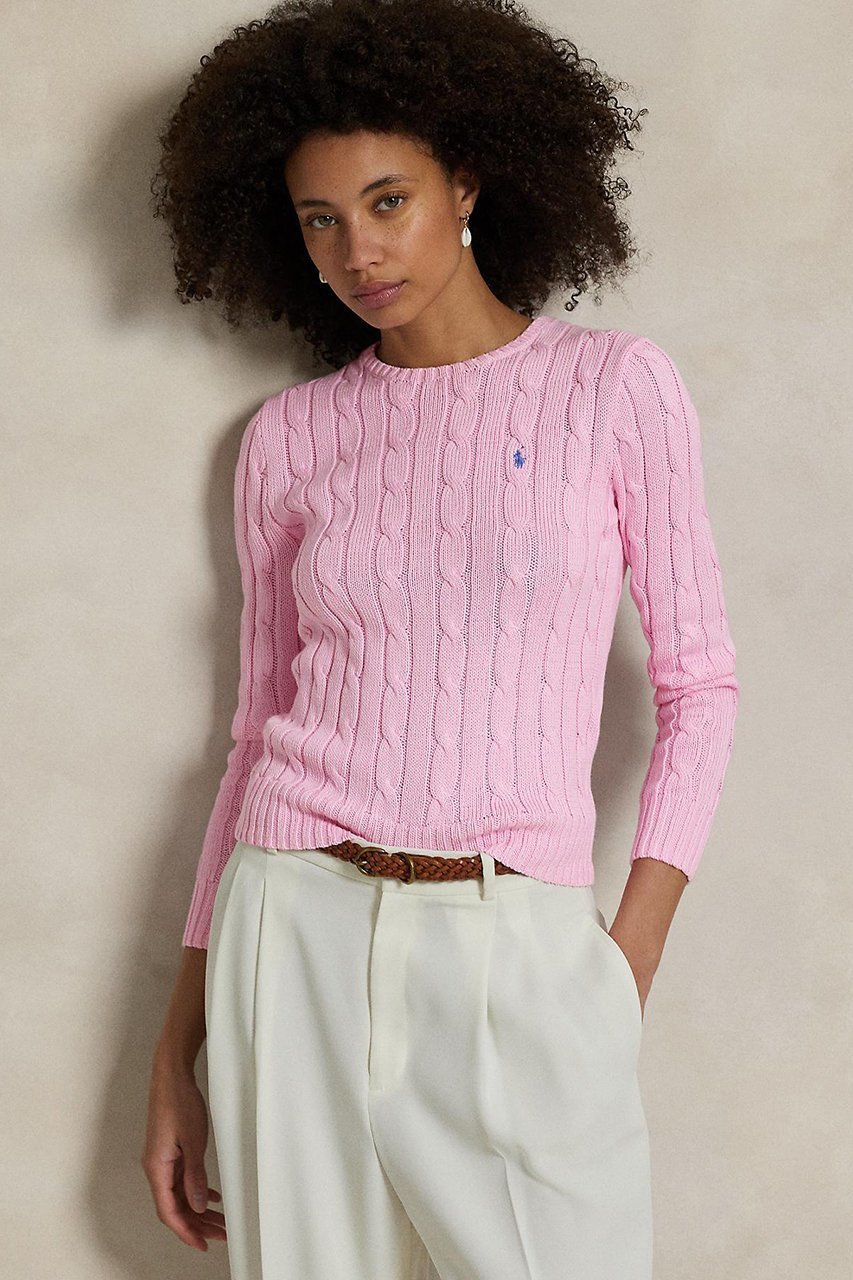【ラルフローレン/RALPH LAUREN】の【POLO RALPH LAUREN】ケーブルニット コットン クルーネック セーター 大人の最旬トレンドファッション＆コーディネート founy(ファウニー) 　ファッション　Fashion　レディースファッション　Fashion for Women　トップス・カットソー　Cut & Sew Tops　ニット　Knit Tops & Sweaters　カジュアルプルオーバー・ニットトップス　Pullovers & Knit Tops / Casual Pullovers　カフス　Cuff Design　スリム　Slim, Slim Fit　セーター　Sweater, Knitwear　バランス　Balance, Style Balance　フィット　Fit, Slim Fit　エレガント 上品　Elegant　other-6|ID: prp329100004872754 ipo3291000000037213739