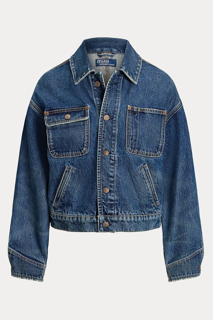 【ラルフローレン/RALPH LAUREN】の【POLO RALPH LAUREN】デニム ダンガリー ジャケット インテリア・キッズ・メンズ・レディースファッション・服の通販 founy(ファニー) https://founy.com/ ファッション Fashion レディースファッション Fashion for Women アウター Coat / Outerwear Collection レディースジャケット・軽アウター Jackets ブルゾンジャケット・スポーティアウター Blouson Jackets ショルダー Shoulder, Shoulder Strap ジャケット Jacket, Outerwear ダンガリー Dungaree, Chambray デニム Denim, Jeans Material ドロップ Drop Shoulder, Dropped Style バランス Balance, Style Balance パッチ Patch, Appliqué フィット Fit, Slim Fit ブルゾン Blouson, Bomber Jacket ポケット Pocket, Pocket Detail メタル Metal, Metal Parts リラックス Relax, Relaxed Fit ヴィンテージ Vintage Style 新作・新入荷 New Arrivals / New In |ID: prp329100004872756 ipo3291000000036343817