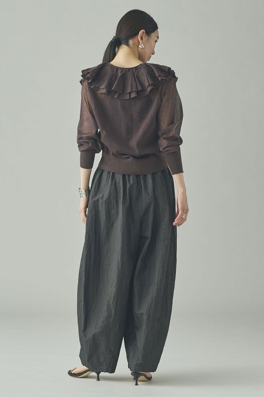 【カレンソロジー/Curensology】のラッフルニットカーディガン 人気、トレンドファッション・服の通販 founy(ファニー) ファッション Fashion レディースファッション Fashion for Women トップス・カットソー Cut & Sew Tops ニット Knit Tops & Sweaters カーディガン・羽織り Layered Style Cardigans カーディガン Cardigan, Knitwear フロント Front, Front Design ラッフル Ruffle, Frill 再入荷 Restock / Back in Stock other-7|ID: prp329100004872773 ipo3291000000036344036