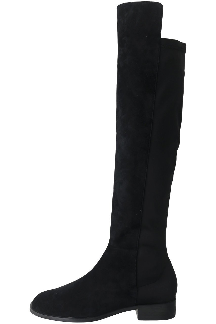 【ダニエラ アンド ジェマ/Daniella & GEMMA】の【Akiko Kizu × Daniella & GEMMA】ストレッチニーハイブーツ インテリア・キッズ・メンズ・レディースファッション・服の通販 founy(ファニー) 　ファッション　Fashion　レディースファッション　Fashion for Women　シンプル　Simple, Minimal　ブラックスエード|ID: prp329100004872774 ipo3291000000036344039