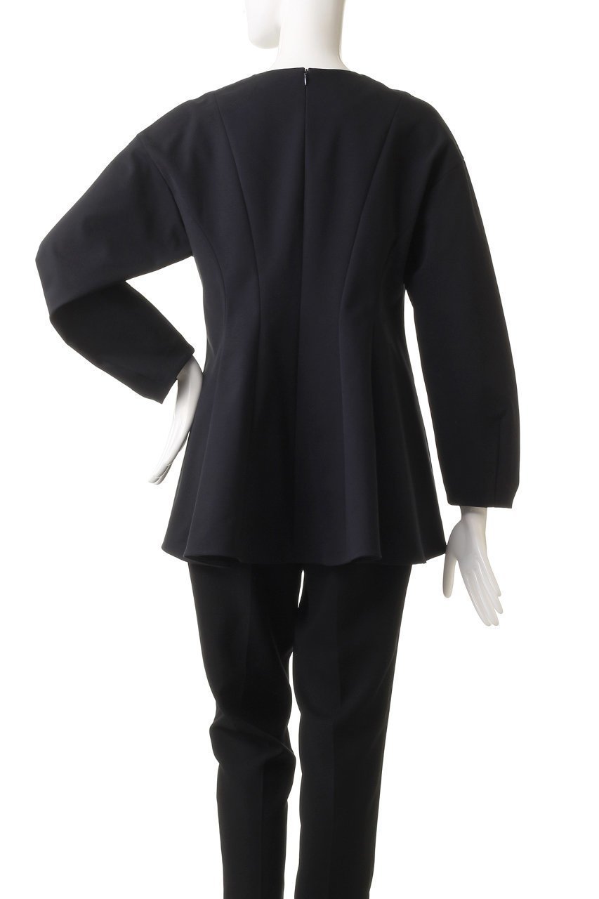 【ル フィル/LE PHIL】のダブルクロスストレッチブラウス 人気、トレンドファッション・服の通販 founy(ファニー) 　ファッション　Fashion　レディースファッション　Fashion for Women　トップス・カットソー　Cut & Sew Tops　シャツ・ブラウス・オフィスカジュアル　Elegant Blouses & Button-Ups　おすすめ　Recommended / Our Picks　なめらか　Smooth, Silky Texture　スリーブ　Sleeve, Long Sleeve / Short Sleeve　セットアップ　Set-Up, Coordinated Outfit　フレア　Flare, Flared　ロング　Long, Long-Length　エレガント 上品　Elegant　other-4|ID: prp329100004872787 ipo3291000000036344270