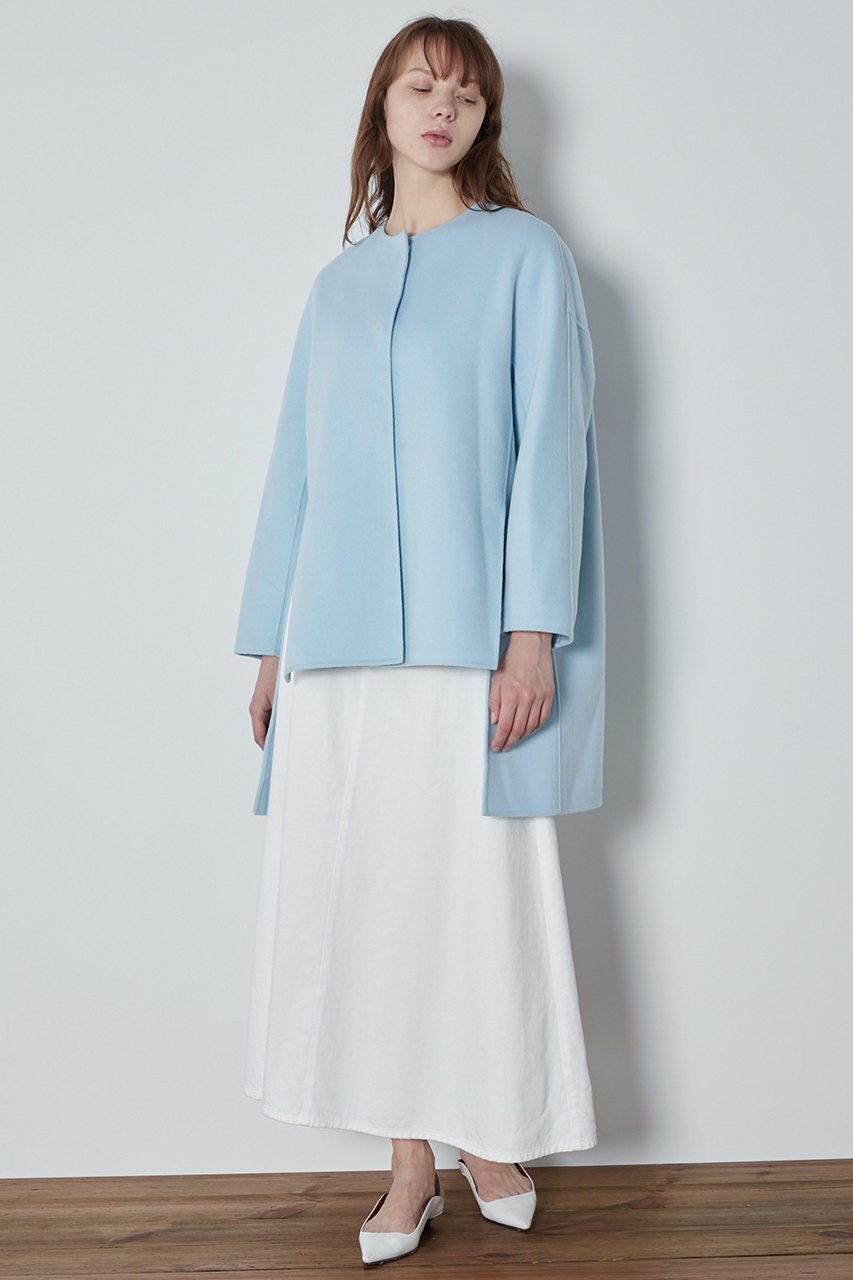 【ル フィル/LE PHIL】のソフトウールリバーコート 人気、トレンドファッション・服の通販 founy(ファニー) ファッション Fashion レディースファッション Fashion for Women アウター Coat / Outerwear Collection コート・ロングコート・ピーコート Long Coats, Peacoats & More レディースジャケット・軽アウター Jackets なめらか Smooth, Silky Texture ジャケット Jacket, Outerwear スタンダード Standard, Basic ストレート Straight, Straight Cut スリット Slit, Slit Detail ブランケット Blanket, Throw Blanket ロング Long, Long-Length other-3|ID: prp329100004872790 ipo3291000000036344295