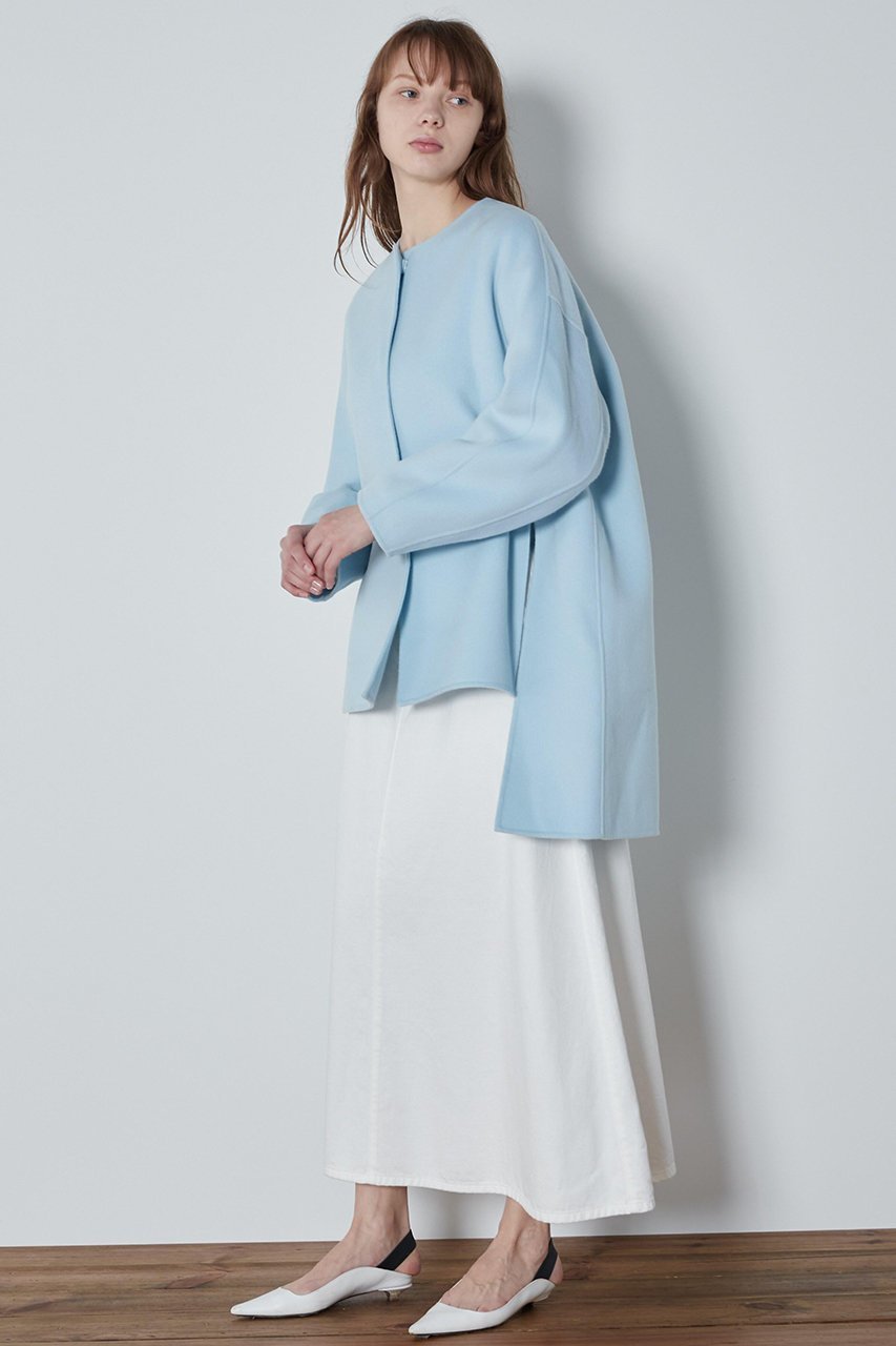 【ル フィル/LE PHIL】のソフトウールリバーコート 人気、トレンドファッション・服の通販 founy(ファニー) ファッション Fashion レディースファッション Fashion for Women アウター Coat / Outerwear Collection コート・ロングコート・ピーコート Long Coats, Peacoats & More レディースジャケット・軽アウター Jackets なめらか Smooth, Silky Texture ジャケット Jacket, Outerwear スタンダード Standard, Basic ストレート Straight, Straight Cut スリット Slit, Slit Detail ブランケット Blanket, Throw Blanket ロング Long, Long-Length other-4|ID: prp329100004872790 ipo3291000000036344296