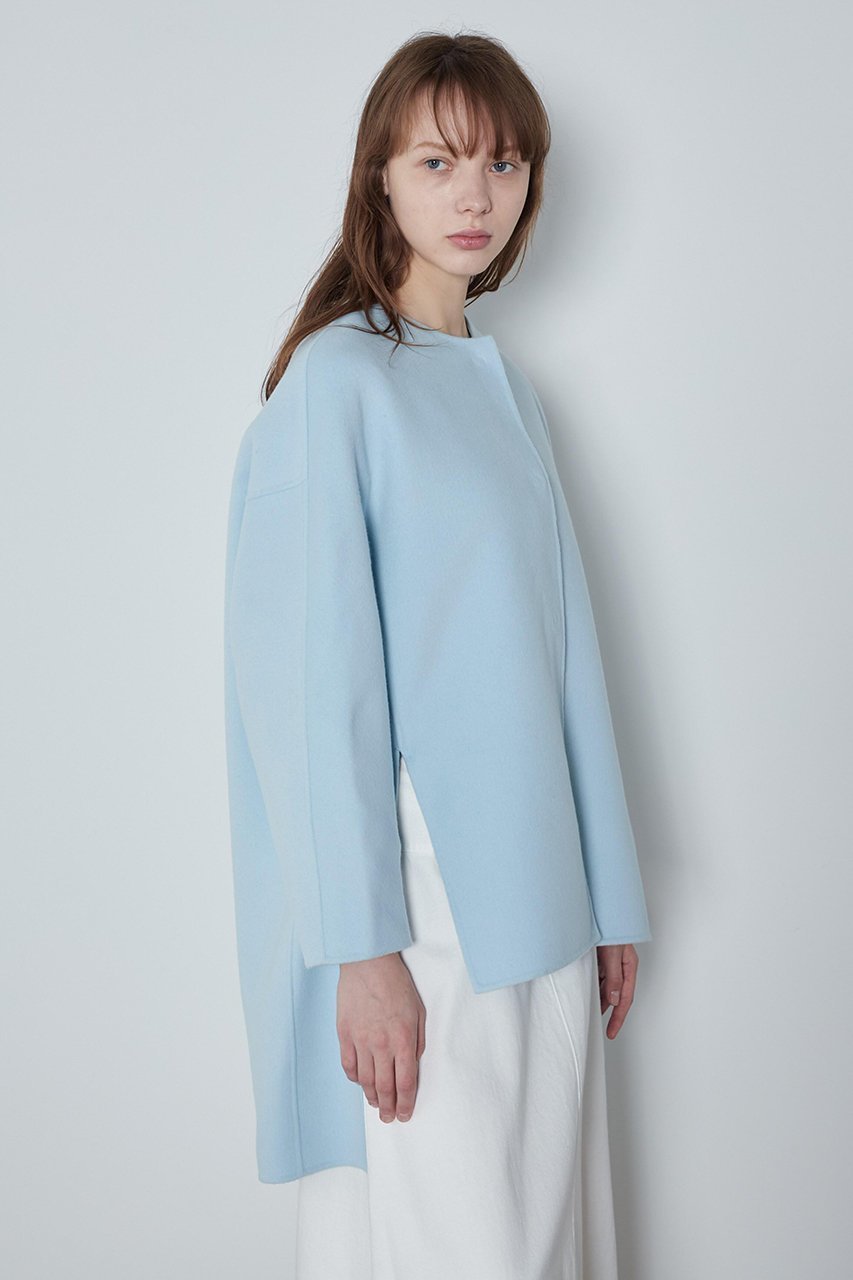 【ル フィル/LE PHIL】のソフトウールリバーコート 人気、トレンドファッション・服の通販 founy(ファニー) ファッション Fashion レディースファッション Fashion for Women アウター Coat / Outerwear Collection コート・ロングコート・ピーコート Long Coats, Peacoats & More レディースジャケット・軽アウター Jackets なめらか Smooth, Silky Texture ジャケット Jacket, Outerwear スタンダード Standard, Basic ストレート Straight, Straight Cut スリット Slit, Slit Detail ブランケット Blanket, Throw Blanket ロング Long, Long-Length other-5|ID: prp329100004872790 ipo3291000000036344297