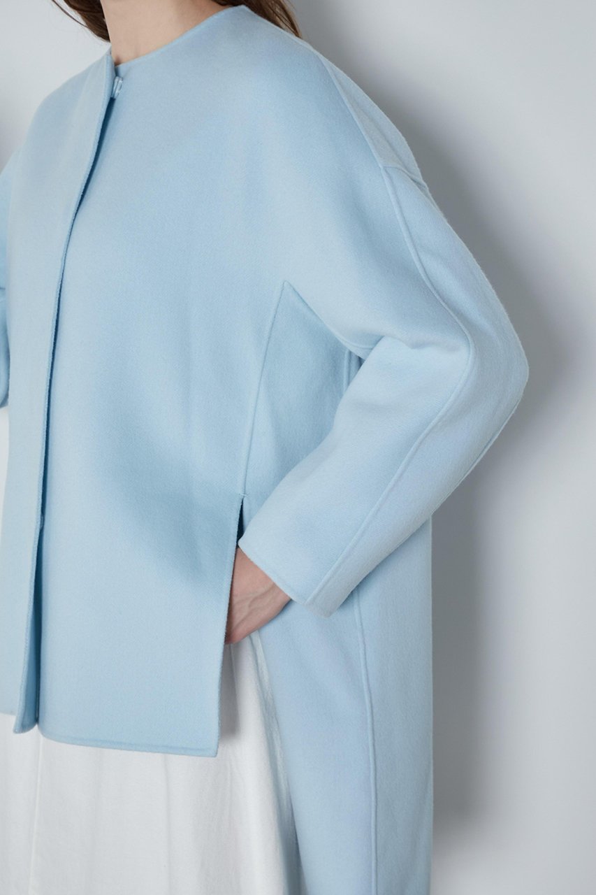 【ル フィル/LE PHIL】のソフトウールリバーコート 人気、トレンドファッション・服の通販 founy(ファニー) ファッション Fashion レディースファッション Fashion for Women アウター Coat / Outerwear Collection コート・ロングコート・ピーコート Long Coats, Peacoats & More レディースジャケット・軽アウター Jackets なめらか Smooth, Silky Texture ジャケット Jacket, Outerwear スタンダード Standard, Basic ストレート Straight, Straight Cut スリット Slit, Slit Detail ブランケット Blanket, Throw Blanket ロング Long, Long-Length other-8|ID: prp329100004872790 ipo3291000000036344302