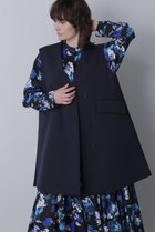 【ヒューエルミュージアム/hueLe Museum】の【hLM】トリプルクロスマトラッセジレ 人気、トレンドファッション・服の通販 founy(ファニー) ファッション Fashion レディースファッション Fashion for Women アウター Coat / Outerwear Collection レディースジャケット・軽アウター Jackets ジャケット Jacket, Outerwear トリプル Triple, Three Layers フォルム Silhouette, Form thumbnail ネイビー|ID: prp329100004872792 ipo3291000000036344323