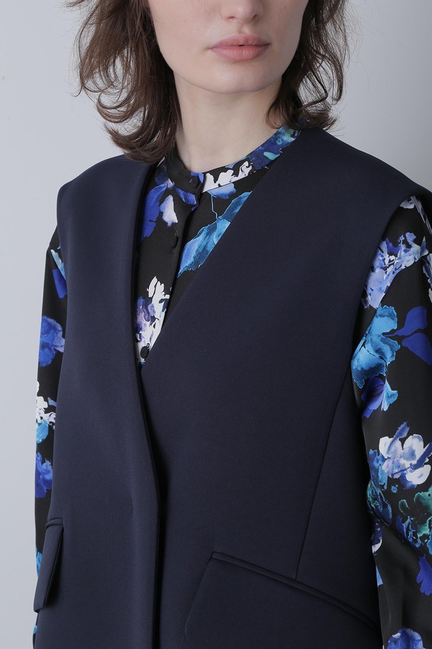 【ヒューエルミュージアム/hueLe Museum】の【hLM】トリプルクロスマトラッセジレ 人気、トレンドファッション・服の通販 founy(ファニー) ファッション Fashion レディースファッション Fashion for Women アウター Coat / Outerwear Collection レディースジャケット・軽アウター Jackets ジャケット Jacket, Outerwear トリプル Triple, Three Layers フォルム Silhouette, Form other-6|ID: prp329100004872792 ipo3291000000036344339