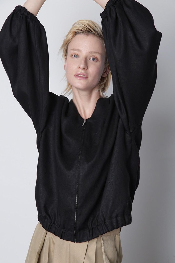 【ヒューエルミュージアム/hueLe Museum】の【hLM】麻ジップアップブルゾン インテリア・キッズ・メンズ・レディースファッション・服の通販 founy(ファニー) https://founy.com/ ファッション Fashion レディースファッション Fashion for Women アウター Coat / Outerwear Collection レディースジャケット・軽アウター Jackets ブルゾンジャケット・スポーティアウター Blouson Jackets サマー Summer, Summer Style ジャケット Jacket, Outerwear スリーブ Sleeve, Long Sleeve / Short Sleeve ドレープ Drape, Draping Fabric ブルゾン Blouson, Bomber Jacket リネン Linen, Linen Fabric |ID: prp329100004872797 ipo3291000000036344398