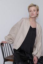 【ヒューエルミュージアム/hueLe Museum】の【hLM】麻ジップアップブルゾン 人気、トレンドファッション・服の通販 founy(ファニー) ファッション Fashion レディースファッション Fashion for Women アウター Coat / Outerwear Collection レディースジャケット・軽アウター Jackets ブルゾンジャケット・スポーティアウター Blouson Jackets サマー Summer, Summer Style ジャケット Jacket, Outerwear スリーブ Sleeve, Long Sleeve / Short Sleeve ドレープ Drape, Draping Fabric ブルゾン Blouson, Bomber Jacket リネン Linen, Linen Fabric thumbnail ベージュ|ID: prp329100004872797 ipo3291000000036344401