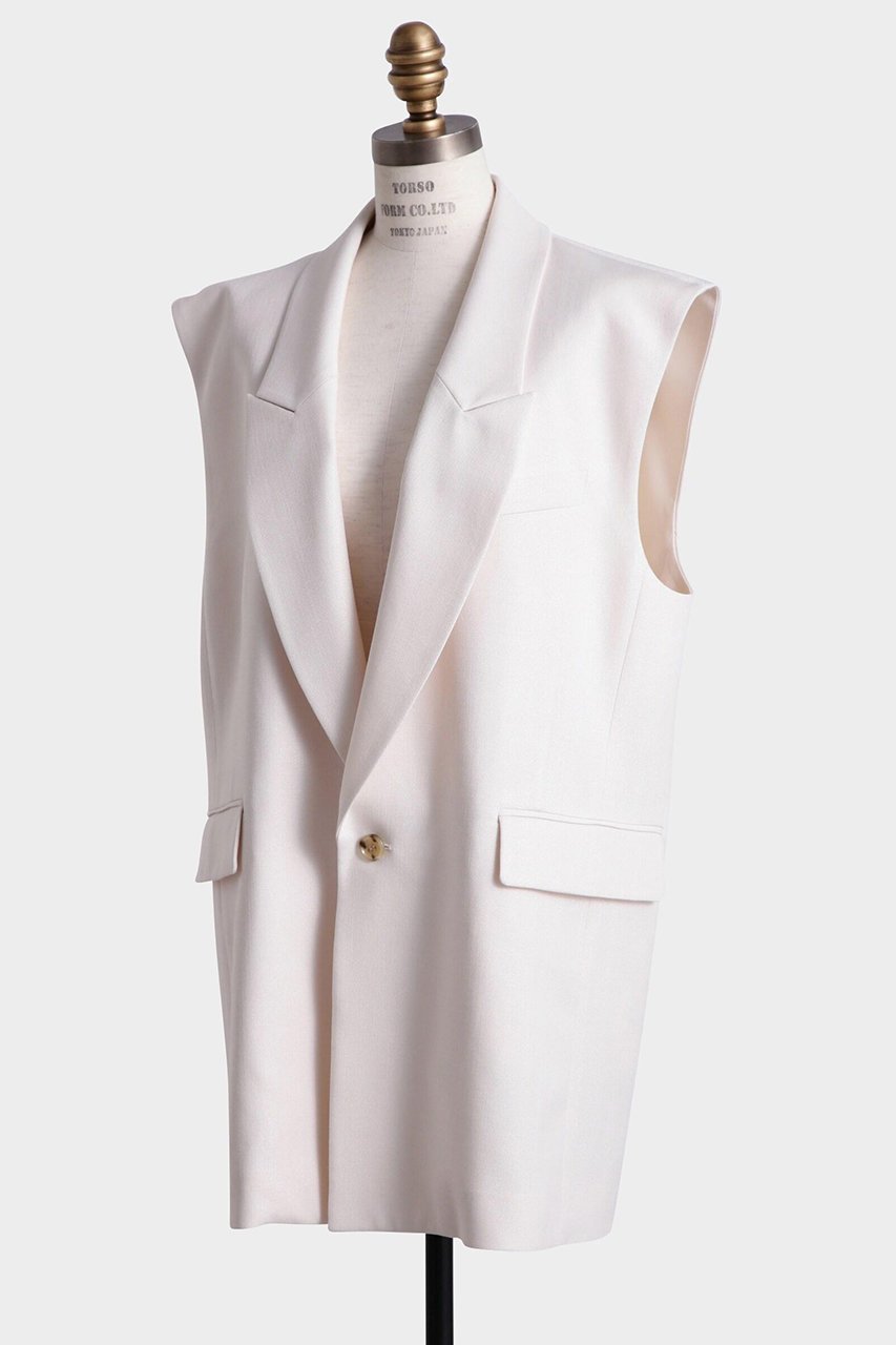 【ヒューエルミュージアム/hueLe Museum】の【STUMBLY】New Sleeveless Jacket 人気、トレンドファッション・服の通販 founy(ファニー) ファッション Fashion レディースファッション Fashion for Women アウター Coat / Outerwear Collection レディースジャケット・軽アウター Jackets ジャケット Jacket, Outerwear ベスト Vest, Waistcoat ボックス Boxy, Box Shape other-2|ID: prp329100004872798 ipo3291000000036344409