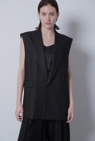 【ヒューエルミュージアム/hueLe Museum】の【STUMBLY】New Sleeveless Jacket 大人の最旬トレンドファッション＆コーディネート founy(ファウニー) ファッション Fashion レディースファッション Fashion for Women アウター Coat / Outerwear Collection レディースジャケット・軽アウター Jackets ジャケット Jacket, Outerwear ベスト Vest, Waistcoat ボックス Boxy, Box Shape |ID:prp329100004872798