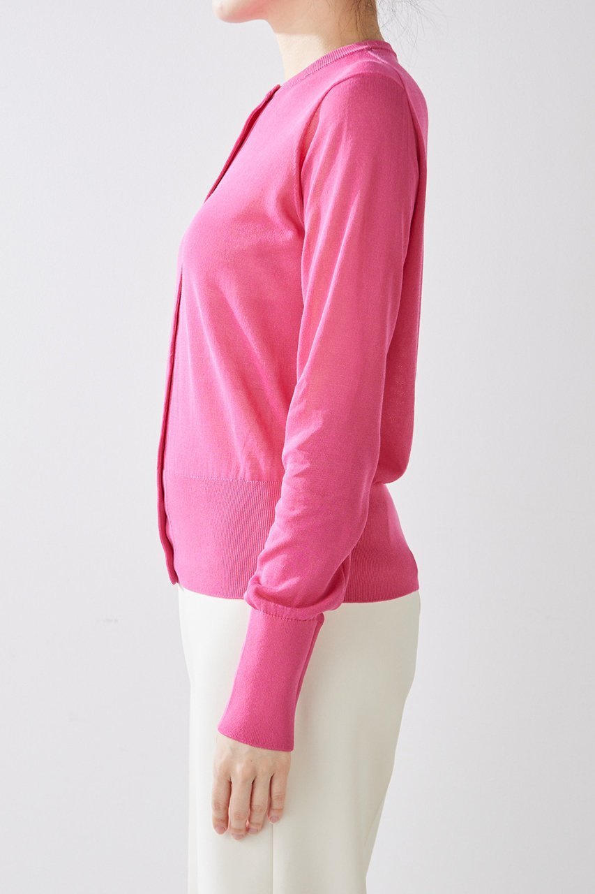 【ウィムガゼット/Whim Gazette】のハイゲージ天竺カーディガン 人気、トレンドファッション・服の通販 founy(ファニー) ファッション Fashion レディースファッション Fashion for Women トップス・カットソー Cut & Sew Tops ニット Knit Tops & Sweaters カーディガン・羽織り Layered Style Cardigans おすすめ Recommended / Our Picks アンサンブル Ensemble Set カーディガン Cardigan, Knitwear シアー Sheer, See-Through シンプル Simple, Minimal フィット Fit, Slim Fit ベーシック Basic, Essential 夏 Summer 春 Spring S/S・春夏 SS, Spring/Summer, Warm Season other-8|ID: prp329100004872802 ipo3291000000036344471