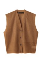 【マルティニーク/martinique】のシアームリネジレ 人気、トレンドファッション・服の通販 founy(ファニー) ファッション Fashion レディースファッション Fashion for Women トップス・カットソー Cut & Sew Tops ニット Knit Tops & Sweaters カーディガン・羽織り Layered Style Cardigans ベスト&ジレ / 重ね着スタイル Vests & Gilets エレガント 上品 Elegant カーディガン Cardigan, Knitwear パープル Purple, Violet thumbnail ゴールド|ID: prp329100004872809 ipo3291000000036344555