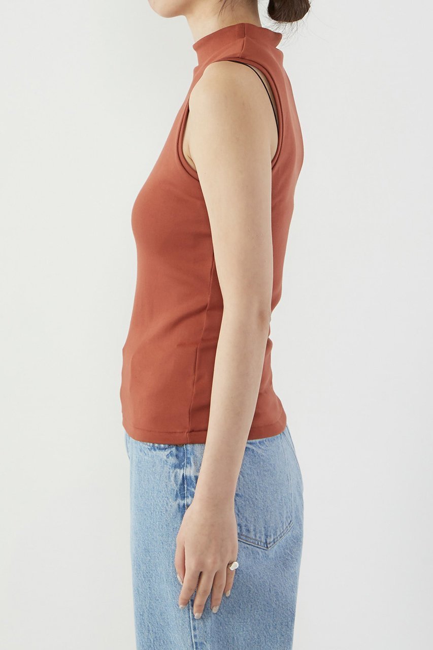 【マルティニーク/martinique】のコットンフライスアメスリプルオーバー 人気、トレンドファッション・服の通販 founy(ファニー) 　ファッション　Fashion　レディースファッション　Fashion for Women　トップス・カットソー　Cut & Sew Tops　キャミソール&ノースリーブ　Camisoles & Sleeveless Tops　シャツ・ブラウス・オフィスカジュアル　Elegant Blouses & Button-Ups　ロングTシャツ・Tシャツ　Longline T-Shirts & Tees　カジュアルプルオーバー・ニットトップス　Pullovers & Knit Tops / Casual Pullovers　カットソー・ベーシックTシャツ　Cut-and-Sewn Tops / Stretch Tees & Basics　おすすめ　Recommended / Our Picks　インナー　Innerwear　カッティング　Cutting Detail　キャミソール　Camisole, Spaghetti Strap Top　ストレッチ　Stretch, Stretchy Fabric　タンク　Tank Top, Sleeveless Top　ハイネック　High Neck, Mock Neck　フィット　Fit, Slim Fit　ボトム　Bottoms, Lower Wear　定番　Standard, Basic Item　日本製　Made In Japan　other-4|ID: prp329100004872812 ipo3291000000036344591