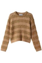 【マルティニーク/martinique】の【l heritage martinique】ラメミックスボーダープルオーバー イエロー|ID: prp329100004872813 ipo3291000000036893311