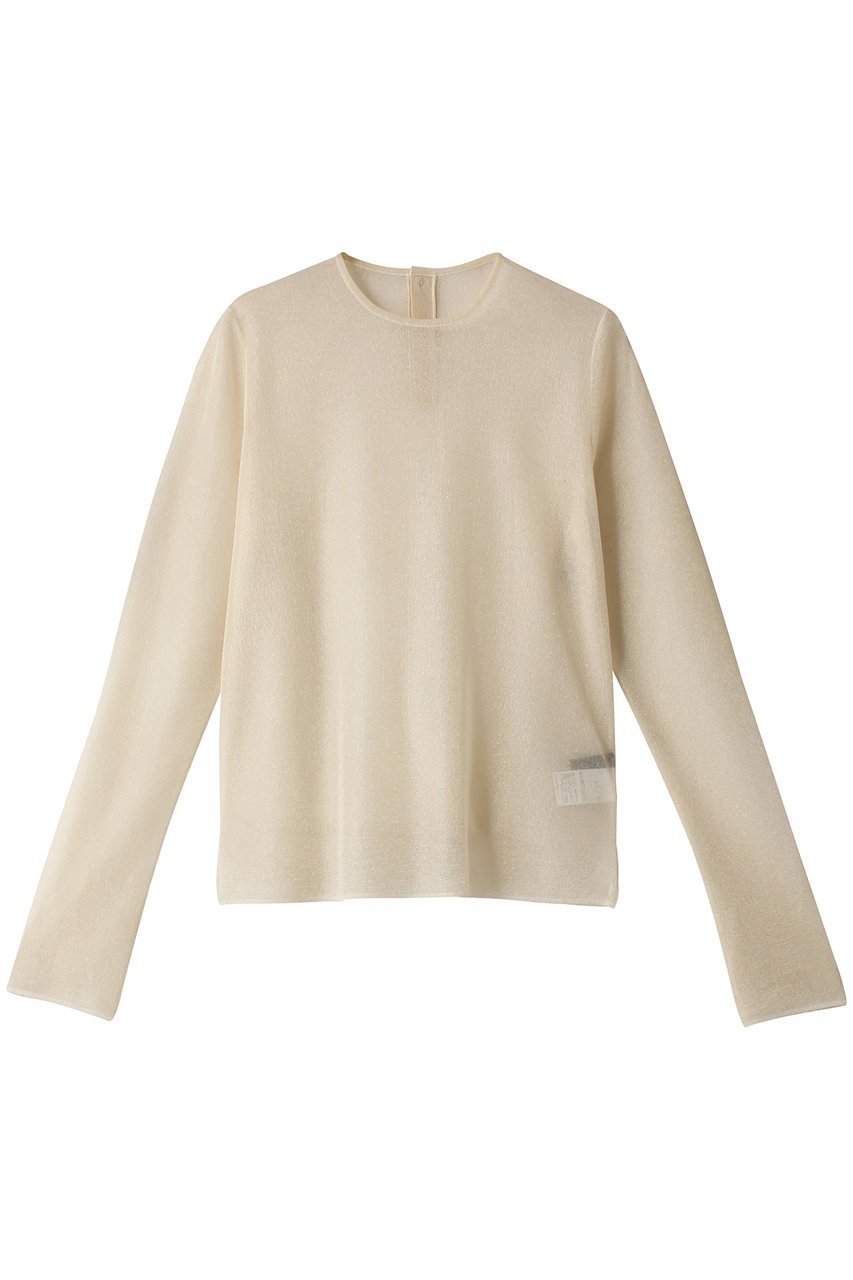 【マルティニーク/martinique】のシアーナイロンプルオーバー インテリア・キッズ・メンズ・レディースファッション・服の通販 founy(ファニー) 　ファッション　Fashion　レディースファッション　Fashion for Women　トップス・カットソー　Cut & Sew Tops　ニット　Knit Tops & Sweaters　カジュアルプルオーバー・ニットトップス　Pullovers & Knit Tops / Casual Pullovers　キャミソール　Camisole, Spaghetti Strap Top　シアー　Sheer, See-Through　トレンド　Trend, Trending Now　長袖　Long Sleeve, Full Sleeve　アイボリー|ID: prp329100004872814 ipo3291000000036893321