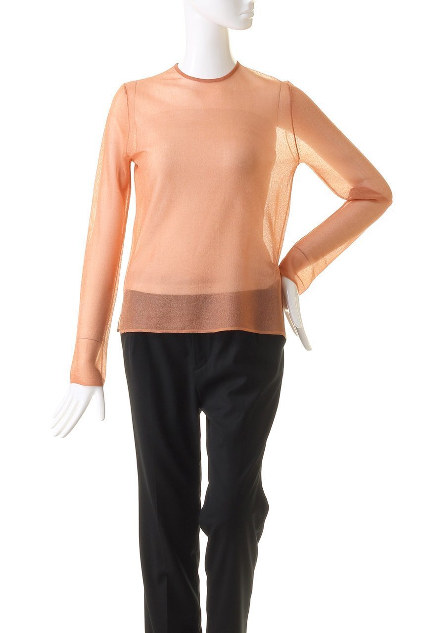 【マルティニーク/martinique】のシアーナイロンプルオーバー 人気、トレンドファッション・服の通販 founy(ファニー) 　ファッション　Fashion　レディースファッション　Fashion for Women　トップス・カットソー　Cut & Sew Tops　ニット　Knit Tops & Sweaters　カジュアルプルオーバー・ニットトップス　Pullovers & Knit Tops / Casual Pullovers　キャミソール　Camisole, Spaghetti Strap Top　シアー　Sheer, See-Through　トレンド　Trend, Trending Now　長袖　Long Sleeve, Full Sleeve　other-2|ID: prp329100004872814 ipo3291000000036893323