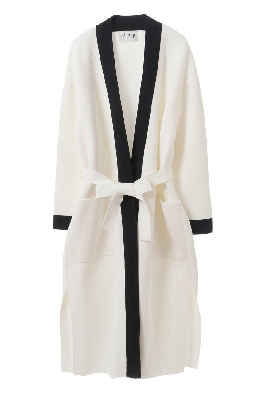 【マルティニーク/martinique】の【l heritage martinique】コットンナイロンミラノリブロングカーディガン 人気、トレンドファッション・服の通販 founy(ファニー) 　ファッション　Fashion　レディースファッション　Fashion for Women　トップス・カットソー　Cut & Sew Tops　ニット　Knit Tops & Sweaters　カーディガン・羽織り　Layered Style Cardigans　カーディガン　Cardigan, Knitwear　スタンダード　Standard, Basic　ドロップ　Drop Shoulder, Dropped Style　ミラノリブ　Milano Rib, Milano Stitch　ロング　Long, Long-Length　ヴィンテージ　Vintage Style　春　Spring　 other-1|ID: prp329100004872817 ipo3291000000036344636