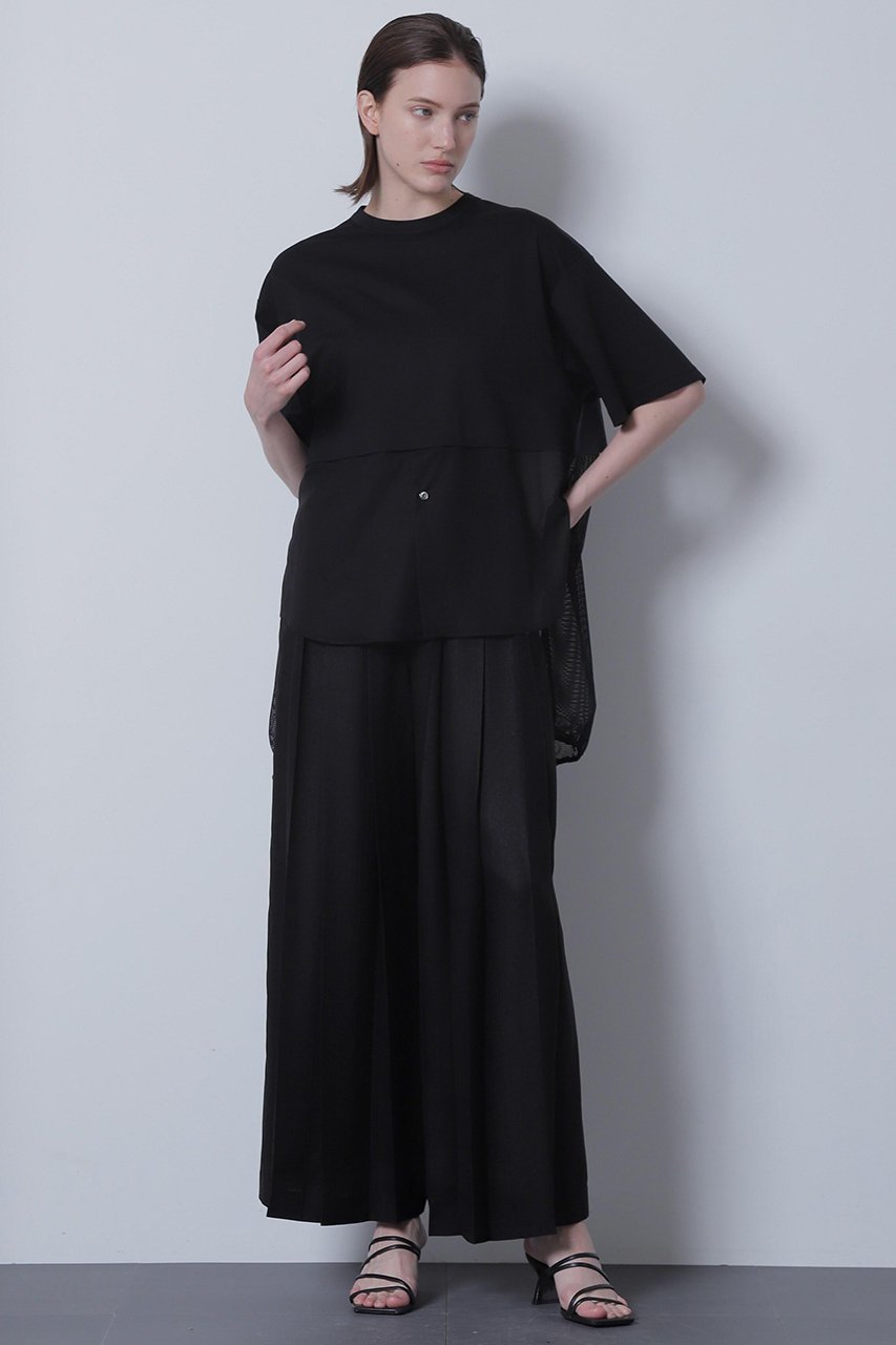 【ヒューエルミュージアム/hueLe Museum】の【STUMBLY】Tuck Pleated Wide Pants 大人の最旬トレンドファッション＆コーディネート founy(ファウニー) 　ファッション　Fashion　レディースファッション　Fashion for Women　パンツ　Pants & Trousers　ドレープ　Drape, Draping Fabric　フラップ　Flap, Flap Pocket　フランス　France, French　フロント　Front, Front Design　マニッシュ　Mannish, Boyish　ミリタリー　Military, Army Style　other-4|ID: prp329100004872818 ipo3291000000037213333