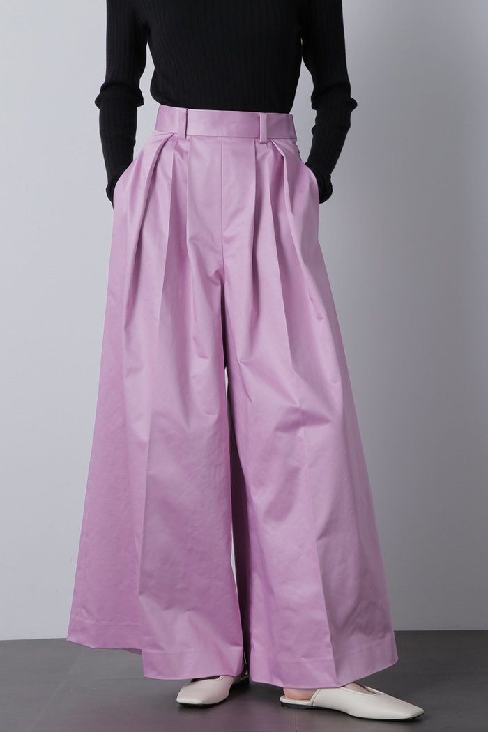 【ヒューエルミュージアム/hueLe Museum】の【hLM】レザーライクサテンパンツ インテリア・キッズ・メンズ・レディースファッション・服の通販 founy(ファニー) https://founy.com/ ファッション Fashion レディースファッション Fashion for Women パンツ Pants & Trousers サテン Satin, Glossy Fabric シンプル Simple, Minimal |ID: prp329100004872821 ipo3291000000036344687