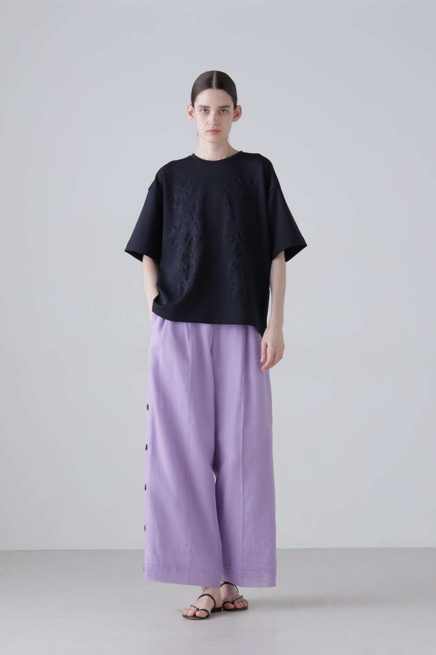 【アドーア/ADORE】のソフトオーガンジーパンツ インテリア・キッズ・メンズ・レディースファッション・服の通販 founy(ファウニー) 　ファッション　Fashion　レディースファッション　Fashion for Women　パンツ　Pants & Trousers　おすすめ　Recommended / Our Picks　ガウチョ　Gaucho　ジャケット　Jacket, Outerwear　セットアップ　Set-Up, Coordinated Outfit　新作・新入荷　New Arrivals / New In　パープル|ID: prp329100004872822 ipo3291000000037214203