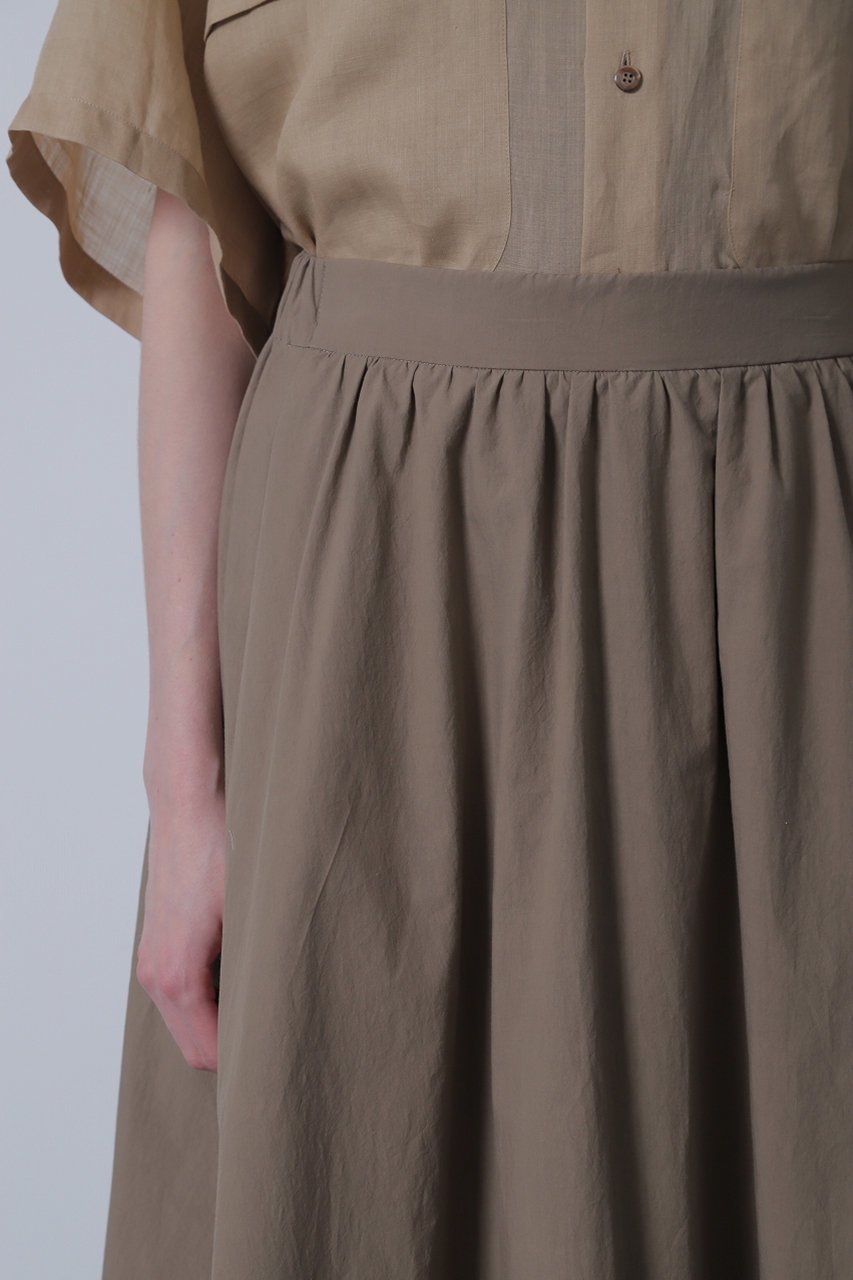 【ヒューエルミュージアム/hueLe Museum】の【STUMBLY】Maxi Flare Skirt 人気、トレンドファッション・服の通販 founy(ファニー) ファッション Fashion レディースファッション Fashion for Women スカート Skirts ロングスカート Long Skirts / Maxi & Midi Skirts ギャザー Gathered, Ruffled シルク Silk, 100% Silk タイプライター Typewriter Fabric, Crisp Cotton フロント Front, Front Design ロング Long, Long-Length 夏 Summer other-2|ID: prp329100004872825 ipo3291000000036344738