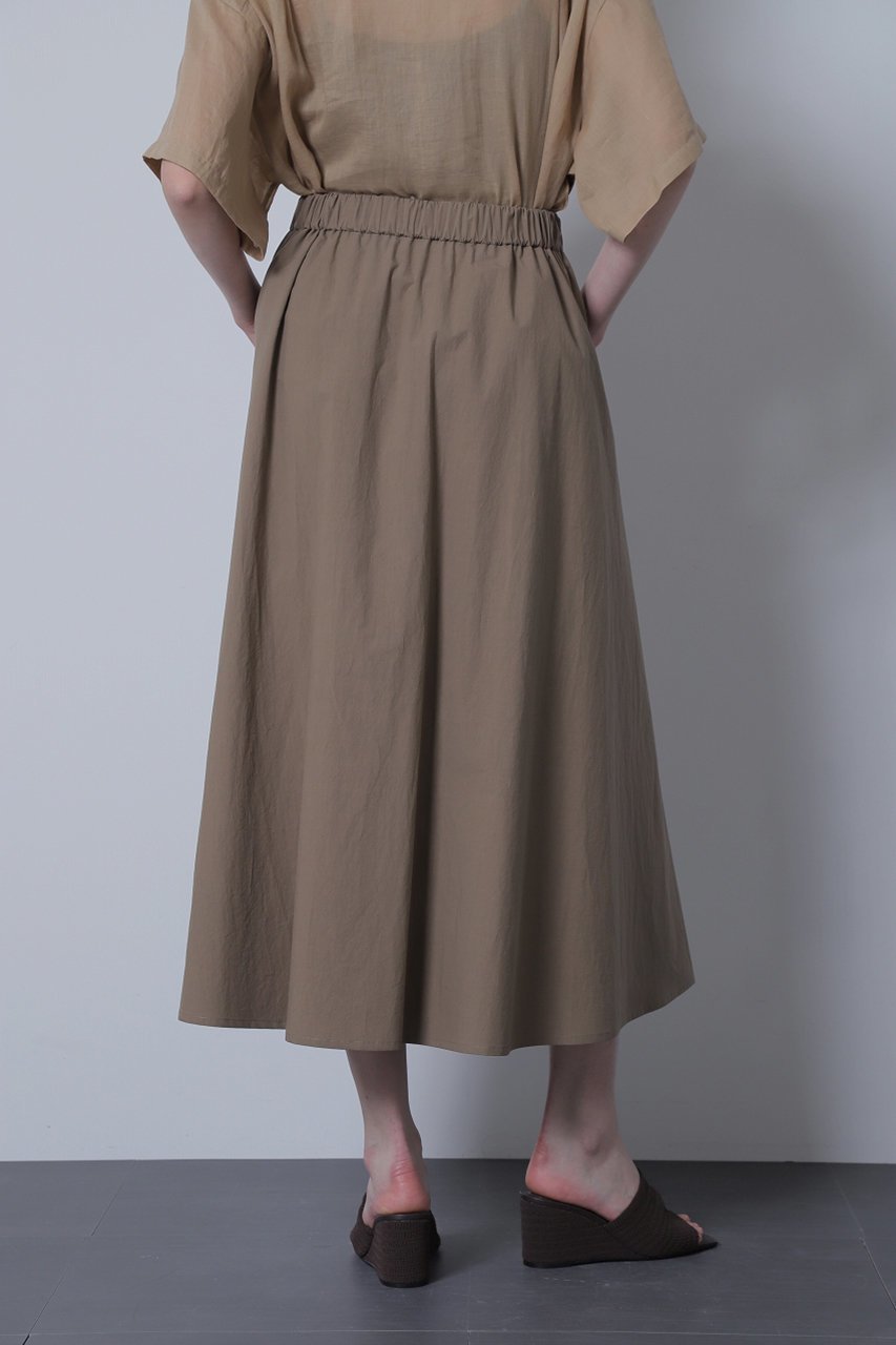 【ヒューエルミュージアム/hueLe Museum】の【STUMBLY】Maxi Flare Skirt 人気、トレンドファッション・服の通販 founy(ファニー) ファッション Fashion レディースファッション Fashion for Women スカート Skirts ロングスカート Long Skirts / Maxi & Midi Skirts ギャザー Gathered, Ruffled シルク Silk, 100% Silk タイプライター Typewriter Fabric, Crisp Cotton フロント Front, Front Design ロング Long, Long-Length 夏 Summer other-7|ID: prp329100004872825 ipo3291000000036344743