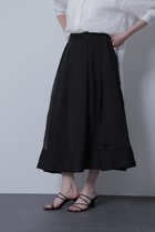 【ヒューエルミュージアム/hueLe Museum】の【hLM】ソフトオーガンジーSkirt ブラック|ID: prp329100004872827 ipo3291000000036344756