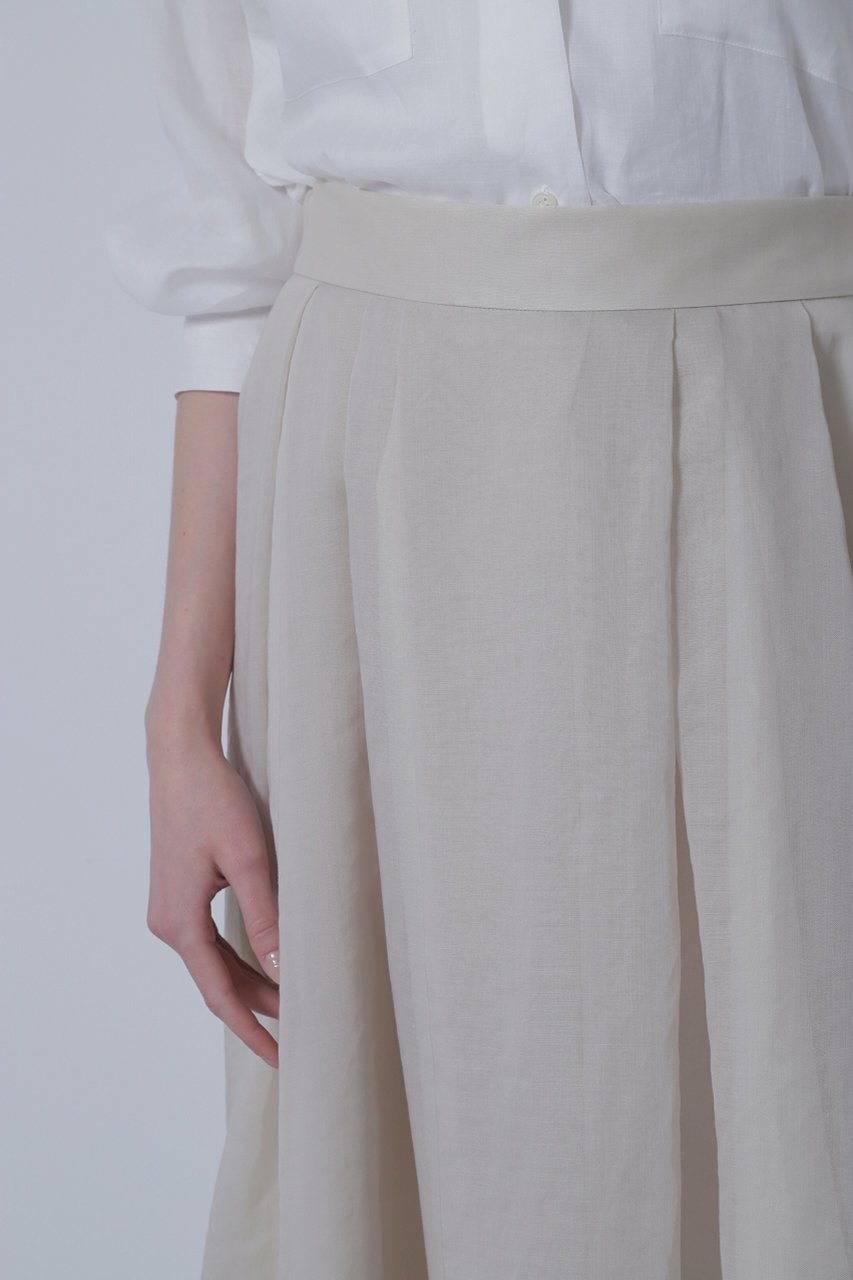 【ヒューエルミュージアム/hueLe Museum】の【hLM】ソフトオーガンジーSkirt 大人の最旬トレンドファッション＆コーディネート founy(ファウニー) 　ファッション　Fashion　レディースファッション　Fashion for Women　スカート　Skirts　ロングスカート　Long Skirts / Maxi & Midi Skirts　オーガンジー　Organza Fabric　ギャザー　Gathered, Ruffled　シアー　Sheer, See-Through　フロント　Front, Front Design　プリーツ　Pleats, Pleated　ロング　Long, Long-Length　エレガント 上品　Elegant　other-4|ID: prp329100004872827 ipo3291000000036344760