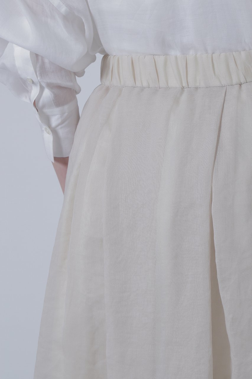 【ヒューエルミュージアム/hueLe Museum】の【hLM】ソフトオーガンジーSkirt 大人の最旬トレンドファッション＆コーディネート founy(ファウニー) 　ファッション　Fashion　レディースファッション　Fashion for Women　スカート　Skirts　ロングスカート　Long Skirts / Maxi & Midi Skirts　オーガンジー　Organza Fabric　ギャザー　Gathered, Ruffled　シアー　Sheer, See-Through　フロント　Front, Front Design　プリーツ　Pleats, Pleated　ロング　Long, Long-Length　エレガント 上品　Elegant　other-6|ID: prp329100004872827 ipo3291000000036344762
