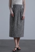 【ヒューエルミュージアム/hueLe Museum】の【hLM】 ジャカードコクーンスカート 人気、トレンドファッション・服の通販 founy(ファニー) ファッション Fashion レディースファッション Fashion for Women スカート Skirts ロングスカート Long Skirts / Maxi & Midi Skirts レオパード Leopard, Animal Print ロング Long, Long-Length |ID:prp329100004872831