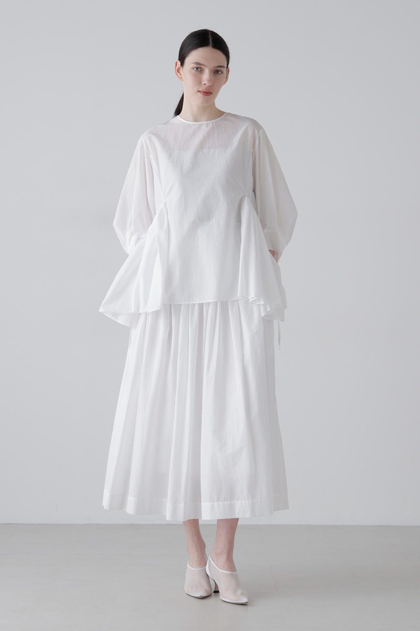 【アドーア/ADORE】のナイロンコットンタフタスカート インテリア・キッズ・メンズ・レディースファッション・服の通販 founy(ファニー) ファッション Fashion レディースファッション Fashion for Women スカート Skirts ロングスカート Long Skirts / Maxi & Midi Skirts エアリー Airy Texture タフタ Taffeta, Structured Fabric フレア Flare, Flared ロング Long, Long-Length エレガント 上品 Elegant 新作・新入荷 New Arrivals / New In ホワイト|ID: prp329100004872834 ipo3291000000036344804