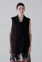 【アドーア/ADORE】のデラヴェライク麻ジレ 人気、トレンドファッション・服の通販 founy(ファニー) ファッション Fashion レディースファッション Fashion for Women アウター Coat / Outerwear Collection レディースジャケット・軽アウター Jackets ジャケット Jacket, Outerwear ダブル Double, Double-Breasted ボックス Boxy, Box Shape 新作・新入荷 New Arrivals / New In thumbnail ブラック|ID: prp329100004872838 ipo3291000000036344841