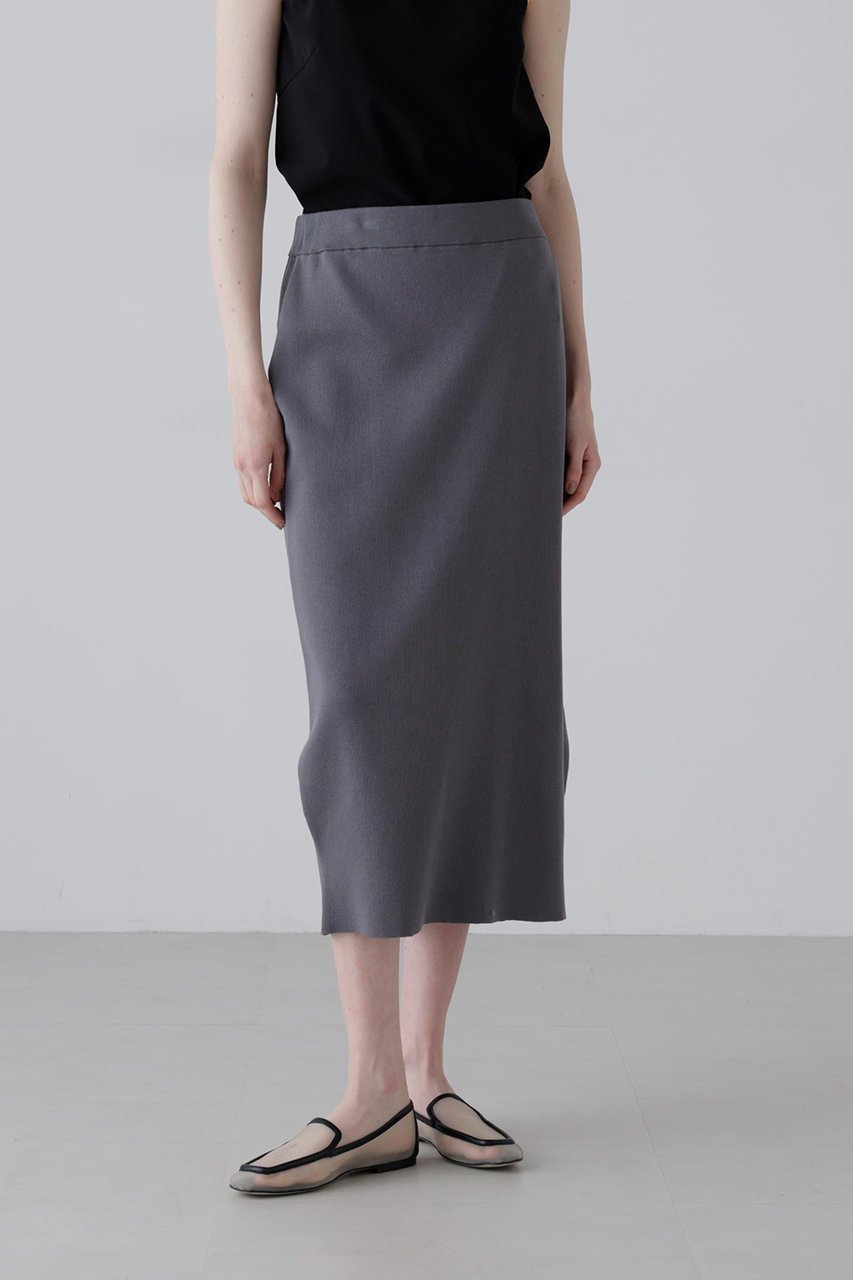 【アドーア/ADORE】のヒドゥンロゴニットスカート 人気、トレンドファッション・服の通販 founy(ファニー) 　ファッション　Fashion　レディースファッション　Fashion for Women　スカート　Skirts　おすすめ　Recommended / Our Picks　ジャカード／ジャガード　Jacquard, Woven Pattern　スリット　Slit, Slit Detail　セットアップ　Set-Up, Coordinated Outfit　エレガント 上品　Elegant　新作・新入荷　New Arrivals / New In　other-3|ID: prp329100004872849 ipo3291000000036344939