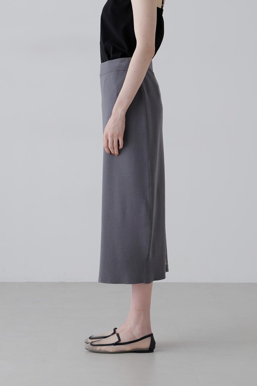 【アドーア/ADORE】のヒドゥンロゴニットスカート 人気、トレンドファッション・服の通販 founy(ファニー) 　ファッション　Fashion　レディースファッション　Fashion for Women　スカート　Skirts　おすすめ　Recommended / Our Picks　ジャカード／ジャガード　Jacquard, Woven Pattern　スリット　Slit, Slit Detail　セットアップ　Set-Up, Coordinated Outfit　エレガント 上品　Elegant　新作・新入荷　New Arrivals / New In　other-4|ID: prp329100004872849 ipo3291000000036344940