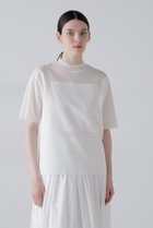 【アドーア/ADORE】のシアーニット 大人の最旬トレンドファッション＆コーディネート founy(ファウニー) ファッション Fashion レディースファッション Fashion for Women トップス・カットソー Cut & Sew Tops ニット Knit Tops & Sweaters カジュアルプルオーバー・ニットトップス Pullovers & Knit Tops / Casual Pullovers キャミ Camisole, Cami Top シアー Sheer, See-Through エレガント 上品 Elegant 半袖 Short Sleeve, Half Sleeve thumbnail ホワイト|ID: prp329100004872853 ipo3291000000036344972
