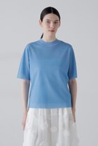 【アドーア/ADORE】のシアーニット 大人の最旬トレンドファッション＆コーディネート founy(ファウニー) ファッション Fashion レディースファッション Fashion for Women トップス・カットソー Cut & Sew Tops ニット Knit Tops & Sweaters カジュアルプルオーバー・ニットトップス Pullovers & Knit Tops / Casual Pullovers キャミ Camisole, Cami Top シアー Sheer, See-Through エレガント 上品 Elegant 半袖 Short Sleeve, Half Sleeve thumbnail ブルー|ID: prp329100004872853 ipo3291000000036344974