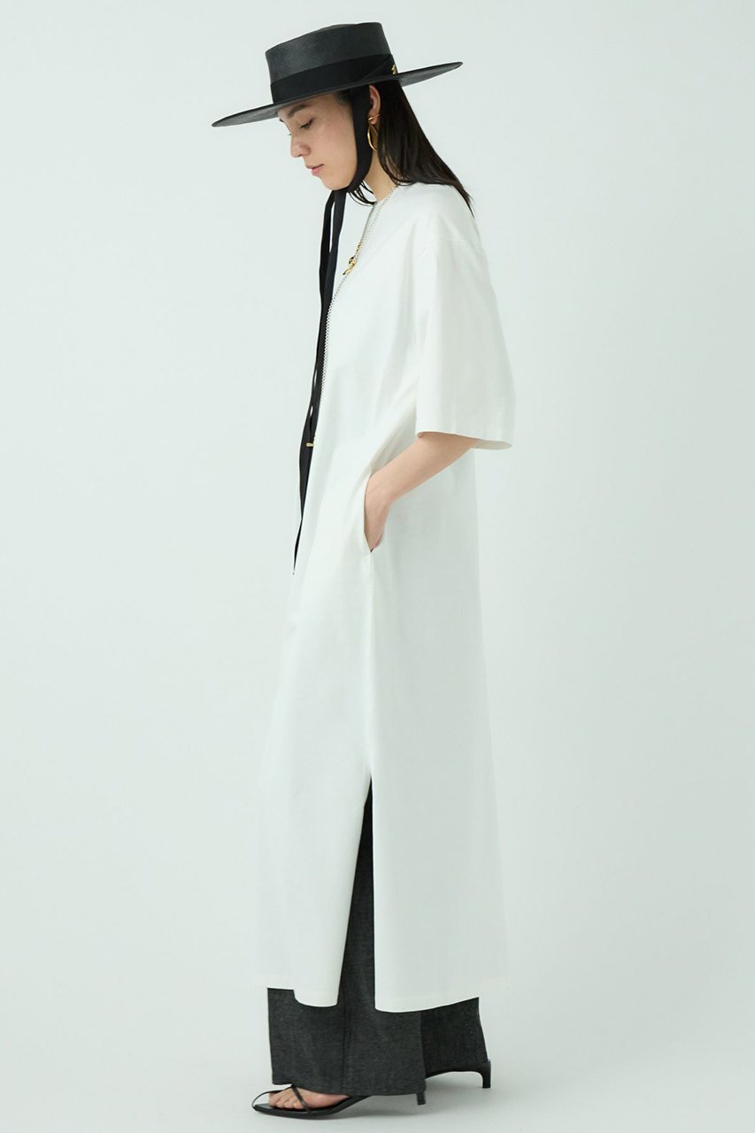 【カオス/Chaos】の【WHY NOT NOW】ルースワンピース 人気、トレンドファッション・服の通販 founy(ファニー) ファッション Fashion レディースファッション Fashion for Women ワンピース Dresses チュニック Tunic Tops & Dresses インナー Innerwear シルケット Silket, Silky Cotton スリット Slit, Slit Detail チュニック Tunic, Long Top デニム Denim, Jeans Material ロング Long, Long-Length other-3|ID: prp329100004872859 ipo3291000000036345025