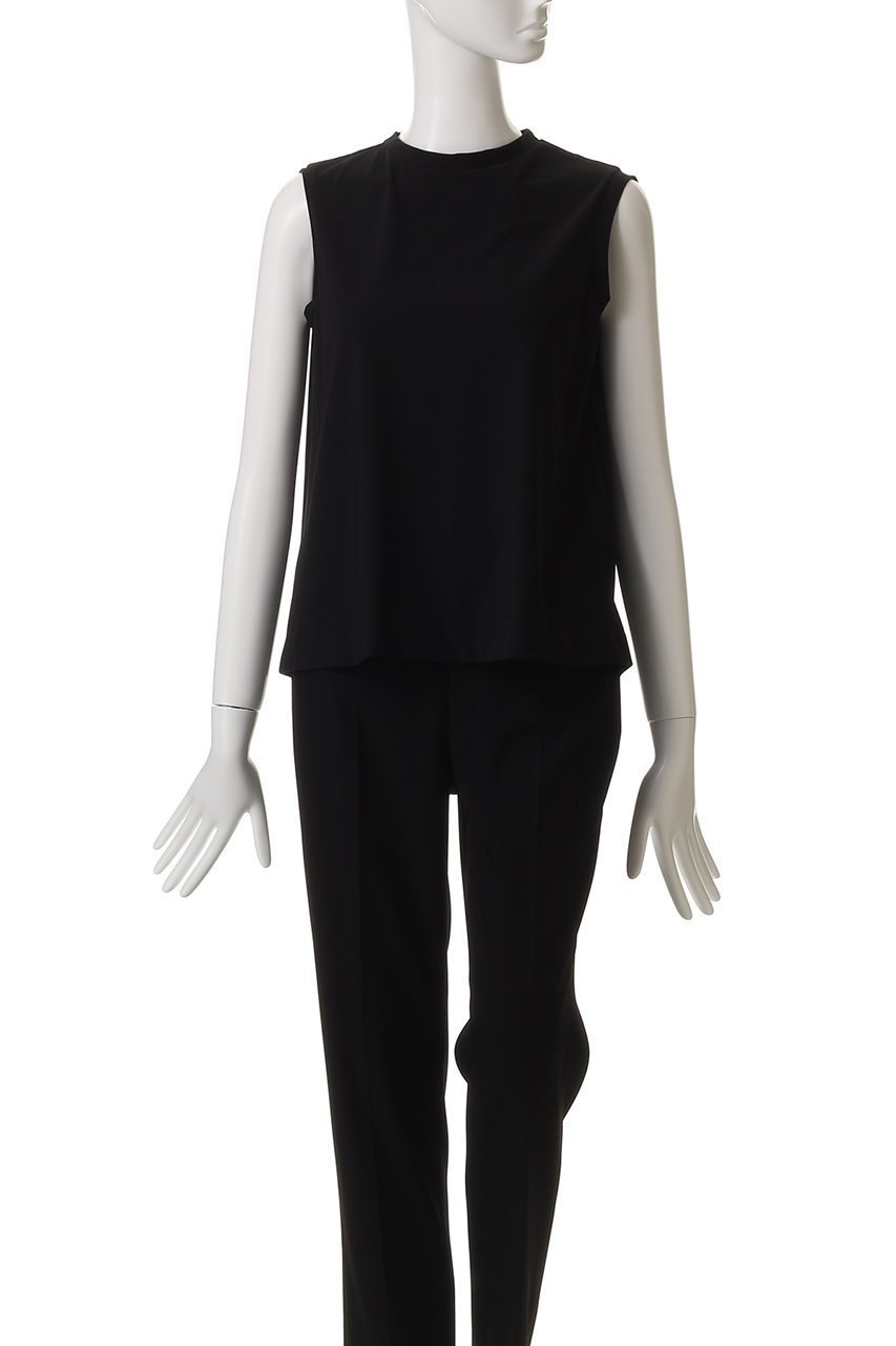 【ジェイドット/j.】のトリコットジャージースリーブレストップス 人気、トレンドファッション・服の通販 founy(ファニー) 　ファッション　Fashion　レディースファッション　Fashion for Women　トップス・カットソー　Cut & Sew Tops　キャミソール&ノースリーブ　Camisoles & Sleeveless Tops　シャツ・ブラウス・オフィスカジュアル　Elegant Blouses & Button-Ups　ロングTシャツ・Tシャツ　Longline T-Shirts & Tees　カットソー・ベーシックTシャツ　Cut-and-Sewn Tops / Stretch Tees & Basics　インナー　Innerwear　キャミソール　Camisole, Spaghetti Strap Top　シンプル　Simple, Minimal　ストレッチ　Stretch, Stretchy Fabric　タンク　Tank Top, Sleeveless Top　ボンディング　Bonding, Bonded Fabric　ロング　Long, Long-Length　other-2|ID: prp329100004872860 ipo3291000000036345034