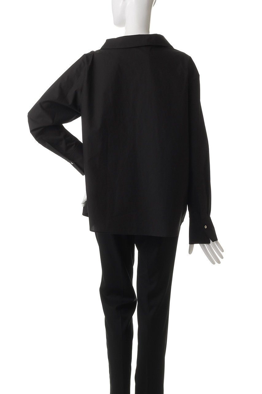 【ジェイドット/j.】の高密度コットンアシメブラウス 人気、トレンドファッション・服の通販 founy(ファニー) ファッション Fashion レディースファッション Fashion for Women トップス・カットソー Cut & Sew Tops シャツ・ブラウス・オフィスカジュアル Elegant Blouses & Button-Ups アシンメトリー Asymmetrical Style スリーブ Sleeve, Long Sleeve / Short Sleeve タイプライター Typewriter Fabric, Crisp Cotton ロング Long, Long-Length エレガント 上品 Elegant other-4|ID: prp329100004872862 ipo3291000000036345052