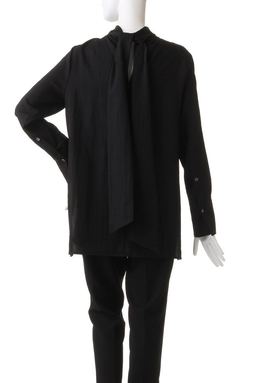 【ジェイドット/j.】のドレープツイル・スカーフタイブラウス 人気、トレンドファッション・服の通販 founy(ファニー) 　ファッション　Fashion　レディースファッション　Fashion for Women　トップス・カットソー　Cut & Sew Tops　シャツ・ブラウス・オフィスカジュアル　Elegant Blouses & Button-Ups　なめらか　Smooth, Silky Texture　エレガント 上品　Elegant　カフス　Cuff Design　スカーフ　Scarf, Neckwear　ストレート　Straight, Straight Cut　スリーブ　Sleeve, Long Sleeve / Short Sleeve　ドレープ　Drape, Draping Fabric　フィット　Fit, Slim Fit　リラックス　Relax, Relaxed Fit　ロング　Long, Long-Length　other-4|ID: prp329100004872866 ipo3291000000036345087