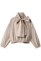 【ジェイドット/j.】の高密度タフタショートブルゾン ライトベージュ|ID: prp329100004872869 ipo3291000000036893578