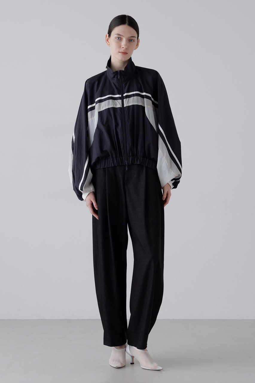 【アドーア/ADORE】のハイブリッドデニムパンツ インテリア・キッズ・メンズ・レディースファッション・服の通販 founy(ファウニー) 　ファッション　Fashion　レディースファッション　Fashion for Women　パンツ　Pants & Trousers　デニムパンツ・ジーンズ・美脚デニム　Denim Jeans & Pants　ツイル　Twist, Twisted Detail　デニム　Denim, Jeans Material　エレガント 上品　Elegant　ブラック|ID: prp329100004872879 ipo3291000000036345200