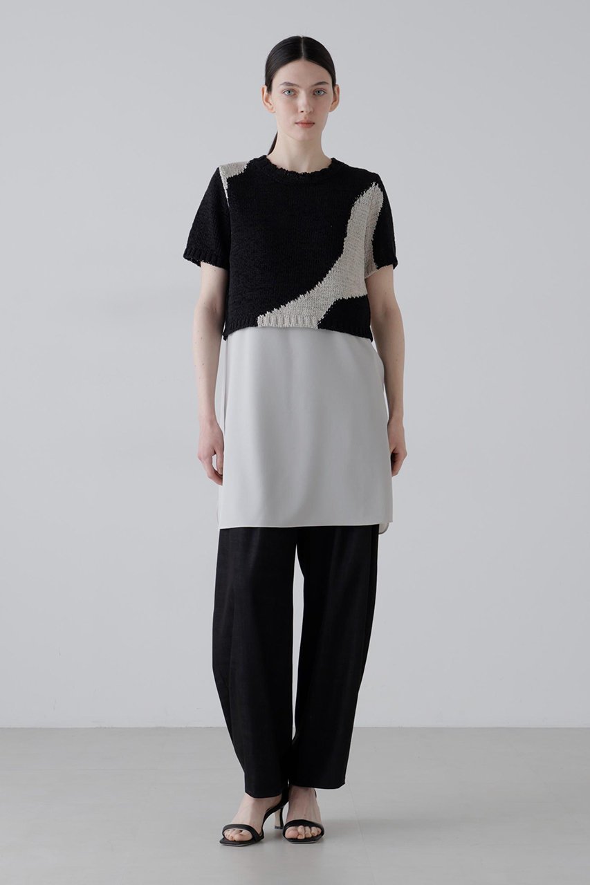 【アドーア/ADORE】のハイブリッドデニムパンツ 大人の最旬トレンドファッション＆コーディネート founy(ファウニー) 　ファッション　Fashion　レディースファッション　Fashion for Women　パンツ　Pants & Trousers　デニムパンツ・ジーンズ・美脚デニム　Denim Jeans & Pants　ツイル　Twist, Twisted Detail　デニム　Denim, Jeans Material　エレガント 上品　Elegant　other-2|ID: prp329100004872879 ipo3291000000036345201
