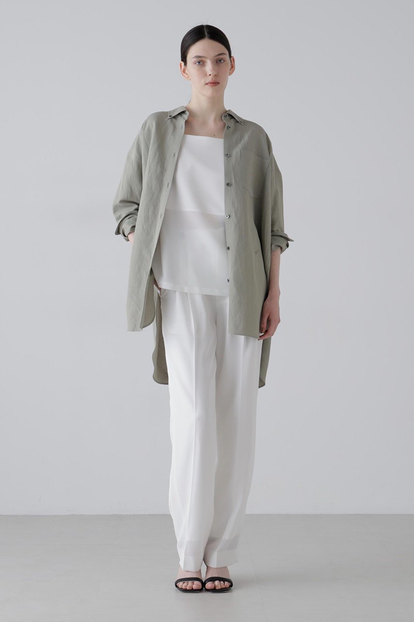 【アドーア/ADORE】のドライタッチレーヨンブラウス 人気、トレンドファッション・服の通販 founy(ファニー) ファッション Fashion レディースファッション Fashion for Women トップス・カットソー Cut & Sew Tops シャツ・ブラウス・オフィスカジュアル Elegant Blouses & Button-Ups スリーブ Sleeve, Long Sleeve / Short Sleeve ミックス Mix, Mixed Style ロング Long, Long-Length エレガント 上品 Elegant 新作・新入荷 New Arrivals / New In other-2|ID: prp329100004872883 ipo3291000000036345233