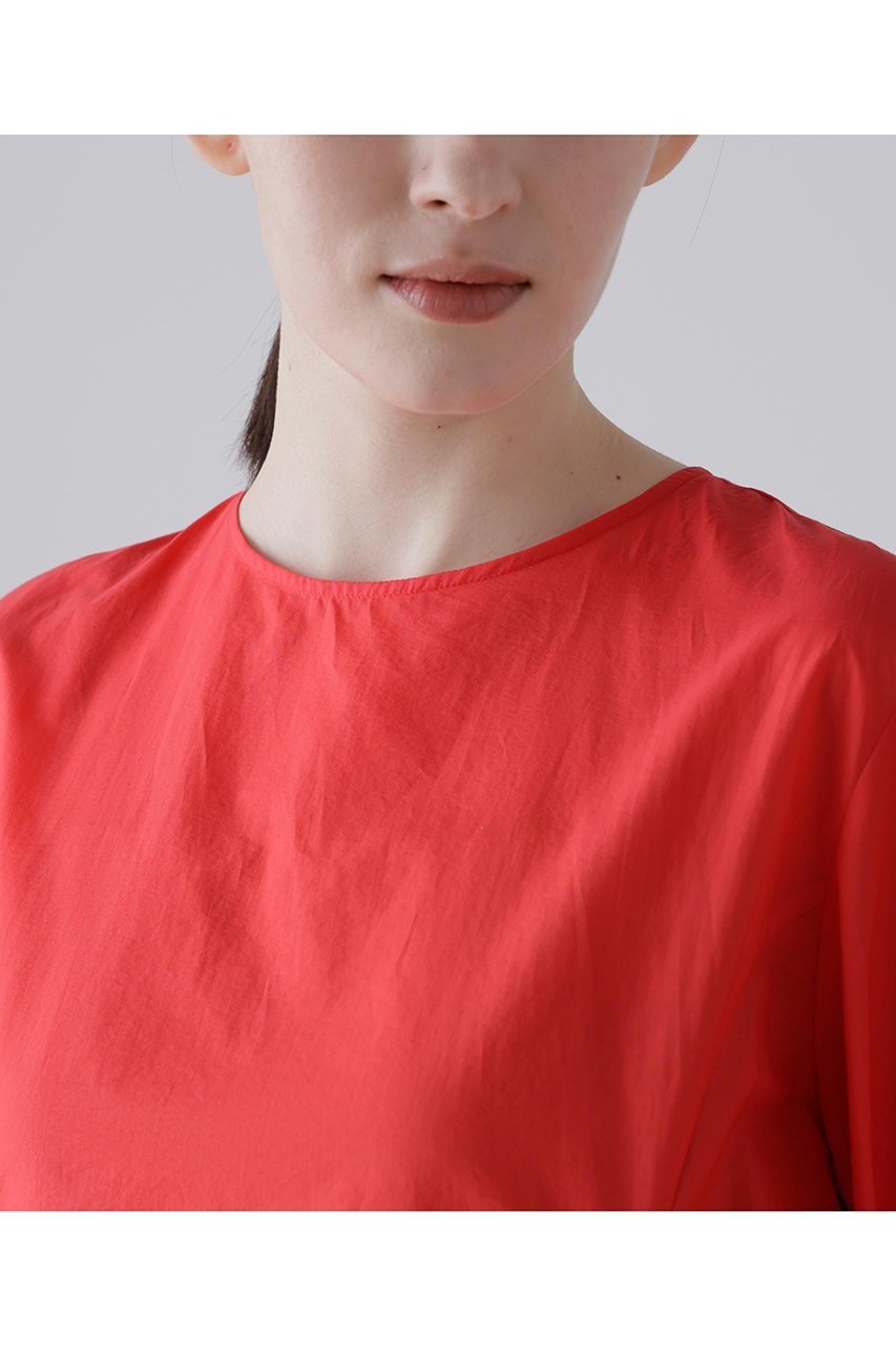 【アドーア/ADORE】のナイロンコットンタフタブラウス 人気、トレンドファッション・服の通販 founy(ファニー) 　ファッション　Fashion　レディースファッション　Fashion for Women　トップス・カットソー　Cut & Sew Tops　シャツ・ブラウス・オフィスカジュアル　Elegant Blouses & Button-Ups　ギャザー　Gathered, Ruffled　ショート　Short, Short Length　スリーブ　Sleeve, Long Sleeve / Short Sleeve　タフタ　Taffeta, Structured Fabric　フェミニン　Feminine, Girly　エレガント 上品　Elegant　夏　Summer　新作・新入荷　New Arrivals / New In　春　Spring　S/S・春夏　SS, Spring/Summer, Warm Season　other-5|ID: prp329100004872890 ipo3291000000036345298