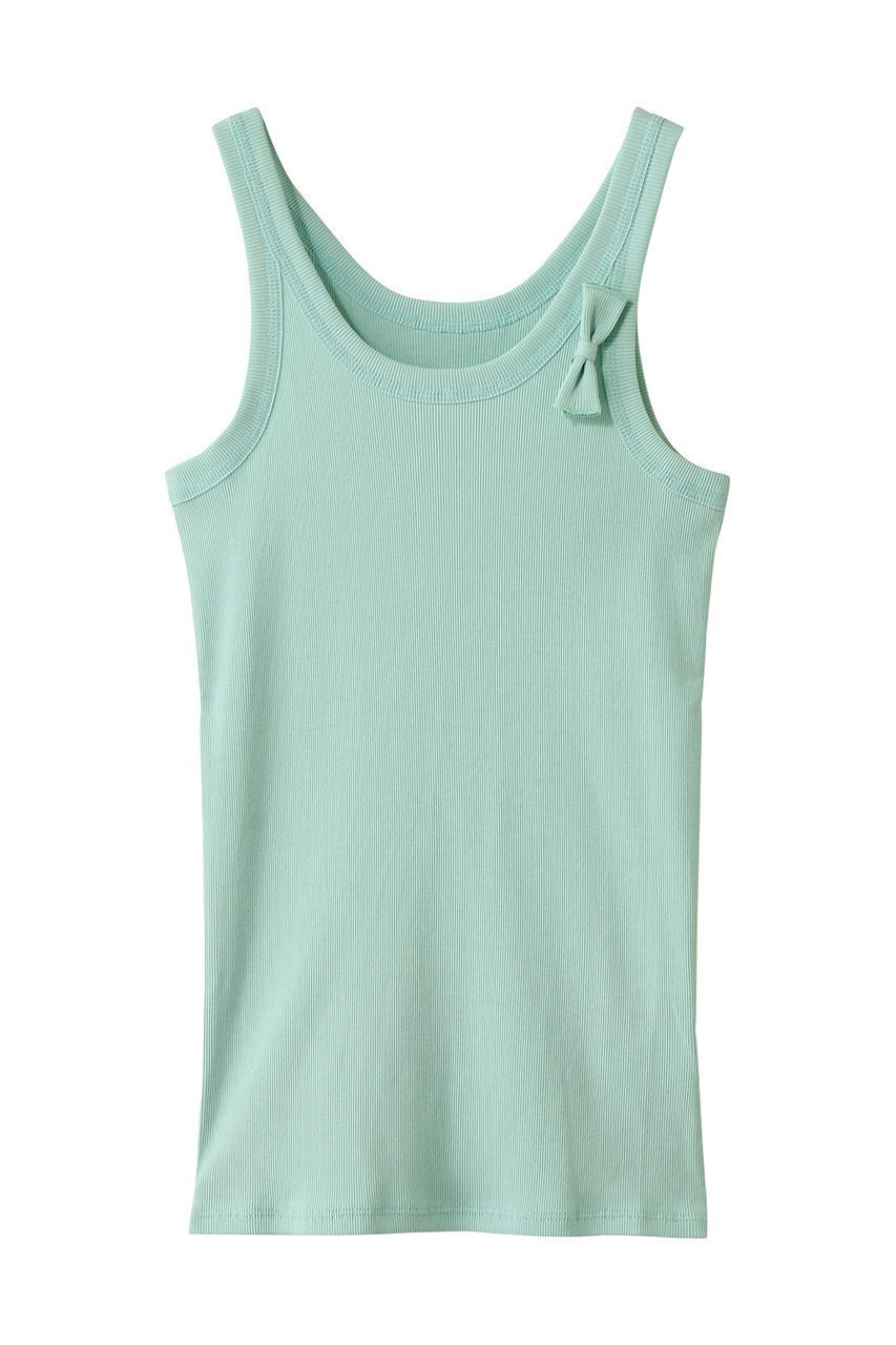 【サードマガジン/THIRD MAGAZINE】のリボンタンクトップ インテリア・キッズ・メンズ・レディースファッション・服の通販 founy(ファニー) ファッション Fashion レディースファッション Fashion for Women トップス・カットソー Cut & Sew Tops キャミソール&ノースリーブ Camisoles & Sleeveless Tops シャツ・ブラウス・オフィスカジュアル Elegant Blouses & Button-Ups ロングTシャツ・Tシャツ Longline T-Shirts & Tees カットソー・ベーシックTシャツ Cut-and-Sewn Tops / Stretch Tees & Basics キャミソール Camisole, Spaghetti Strap Top シンプル Simple, Minimal タンク Tank Top, Sleeveless Top リボン Ribbon, Bow ミント|ID: prp329100004872902 ipo3291000000036345395