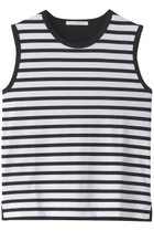 【プレインピープル/PLAIN PEOPLE】のロータスクリアジャージーノースリーブカットソー 人気、トレンドファッション・服の通販 founy(ファニー) ファッション Fashion レディースファッション Fashion for Women トップス・カットソー Cut & Sew Tops キャミソール&ノースリーブ Camisoles & Sleeveless Tops シャツ・ブラウス・オフィスカジュアル Elegant Blouses & Button-Ups ロングTシャツ・Tシャツ Longline T-Shirts & Tees カットソー・ベーシックTシャツ Cut-and-Sewn Tops / Stretch Tees & Basics インナー Innerwear キャミソール Camisole, Spaghetti Strap Top シンプル Simple, Minimal ジャケット Jacket, Outerwear タンク Tank Top, Sleeveless Top thumbnail 細ボーダー|ID: prp329100004872910 ipo3291000000036345460