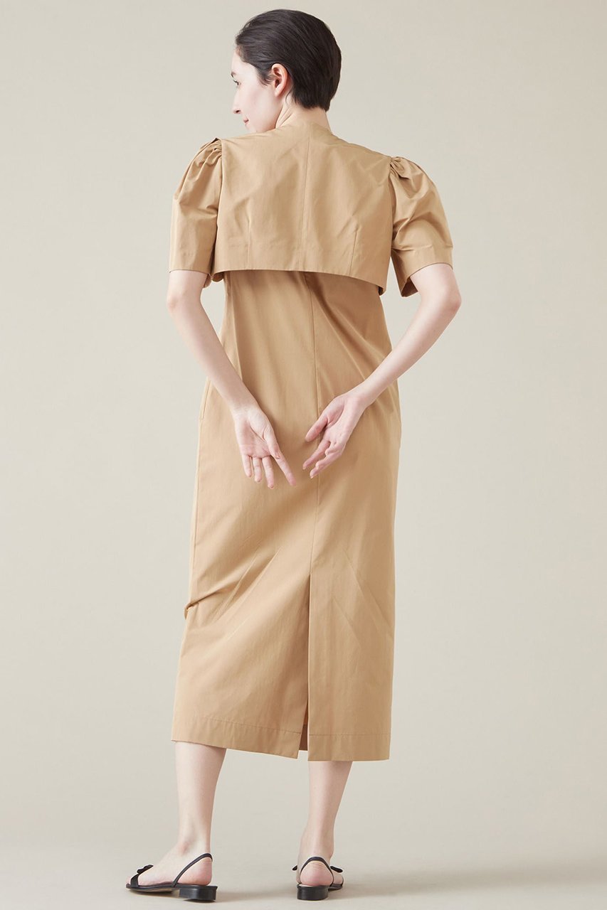 【マルティニーク/martinique】のボレロつきワンピース 人気、トレンドファッション・服の通販 founy(ファニー) 　ファッション　Fashion　レディースファッション　Fashion for Women　アウター　Coat / Outerwear Collection　ボレロ・ショート丈ジャケット / ドレス羽織りに　Boleros & Short Jackets　ワンピース　Dresses　チュニック　Tunic Tops & Dresses　おすすめ　Recommended / Our Picks　セットアップ　Set-Up, Coordinated Outfit　タフタ　Taffeta, Structured Fabric　チュニック　Tunic, Long Top　デニム　Denim, Jeans Material　ペンシル　Pencil, Pencil Skirt　ボレロ　Bolero, Short Cardigan　ロング　Long, Long-Length　夏　Summer　other-3|ID: prp329100004872924 ipo3291000000036345551