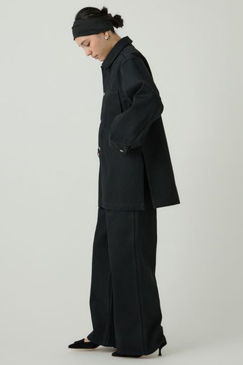 【カオス/Chaos】の【WHY NOT NOW】タホデニムシャツ 人気、トレンドファッション・服の通販 founy(ファニー) 　ファッション　Fashion　レディースファッション　Fashion for Women　トップス・カットソー　Cut & Sew Tops　シャツ・ブラウス・オフィスカジュアル　Elegant Blouses & Button-Ups　ストレート　Straight, Straight Cut　スリーブ　Sleeve, Long Sleeve / Short Sleeve　セットアップ　Set-Up, Coordinated Outfit　デニム　Denim, Jeans Material　モダン　Modern, Contemporary　ロング　Long, Long-Length　ワーク　Workwear, Utility Style　おすすめ　Recommended / Our Picks　other-2|ID: prp329100004872927 ipo3291000000036345571